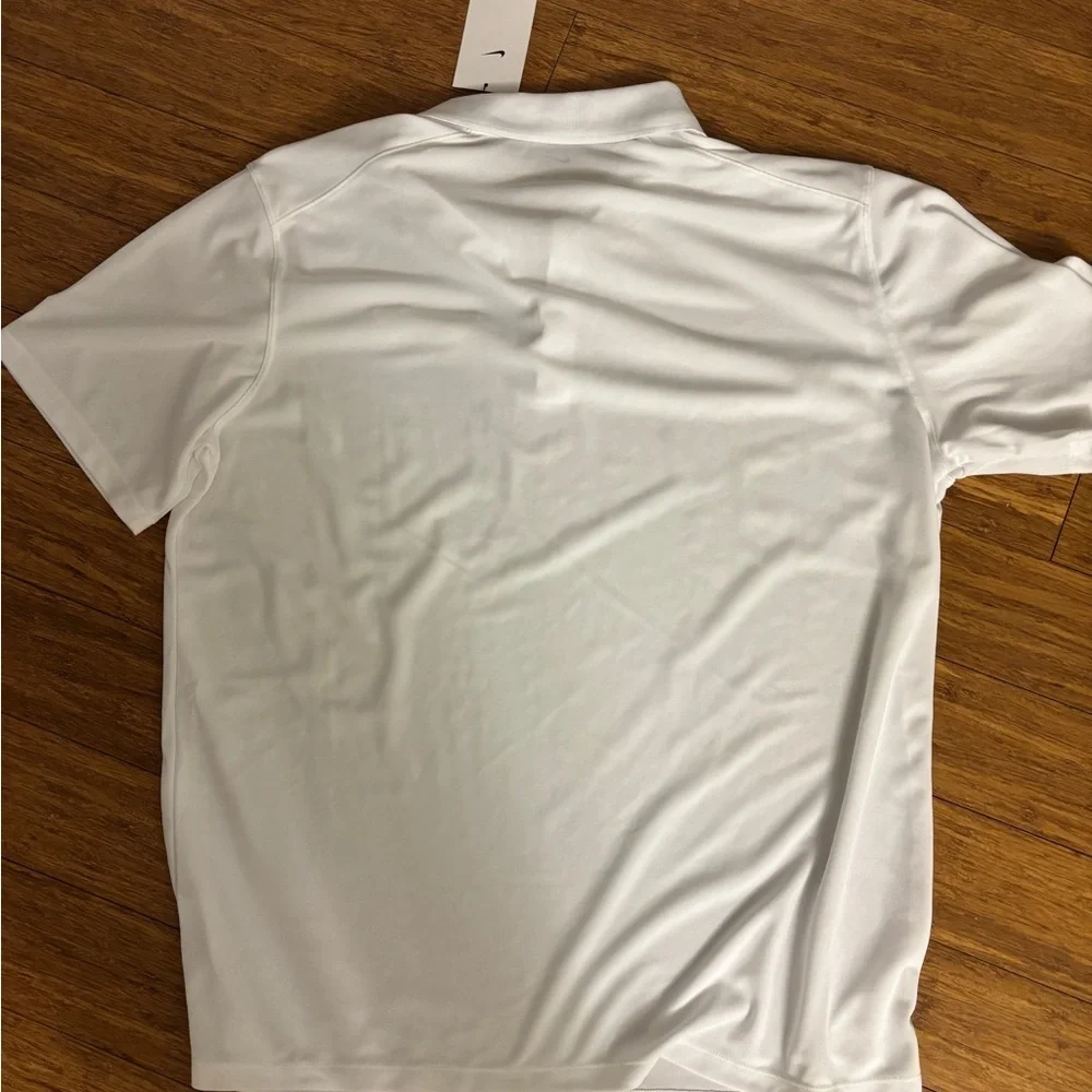 Nike White Men's xl golf Polo Shirt new